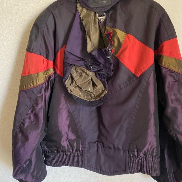 Vintage Spyder Thinsulate Insulation Purple Graphic Gorpcore Retro Ski Jacket M - Picture 12 of 16